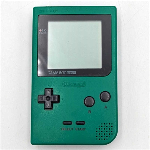 Game Boy Pocket - Konsol - Grøn - SNR MH18110205 (B Grade) (Genbrug)